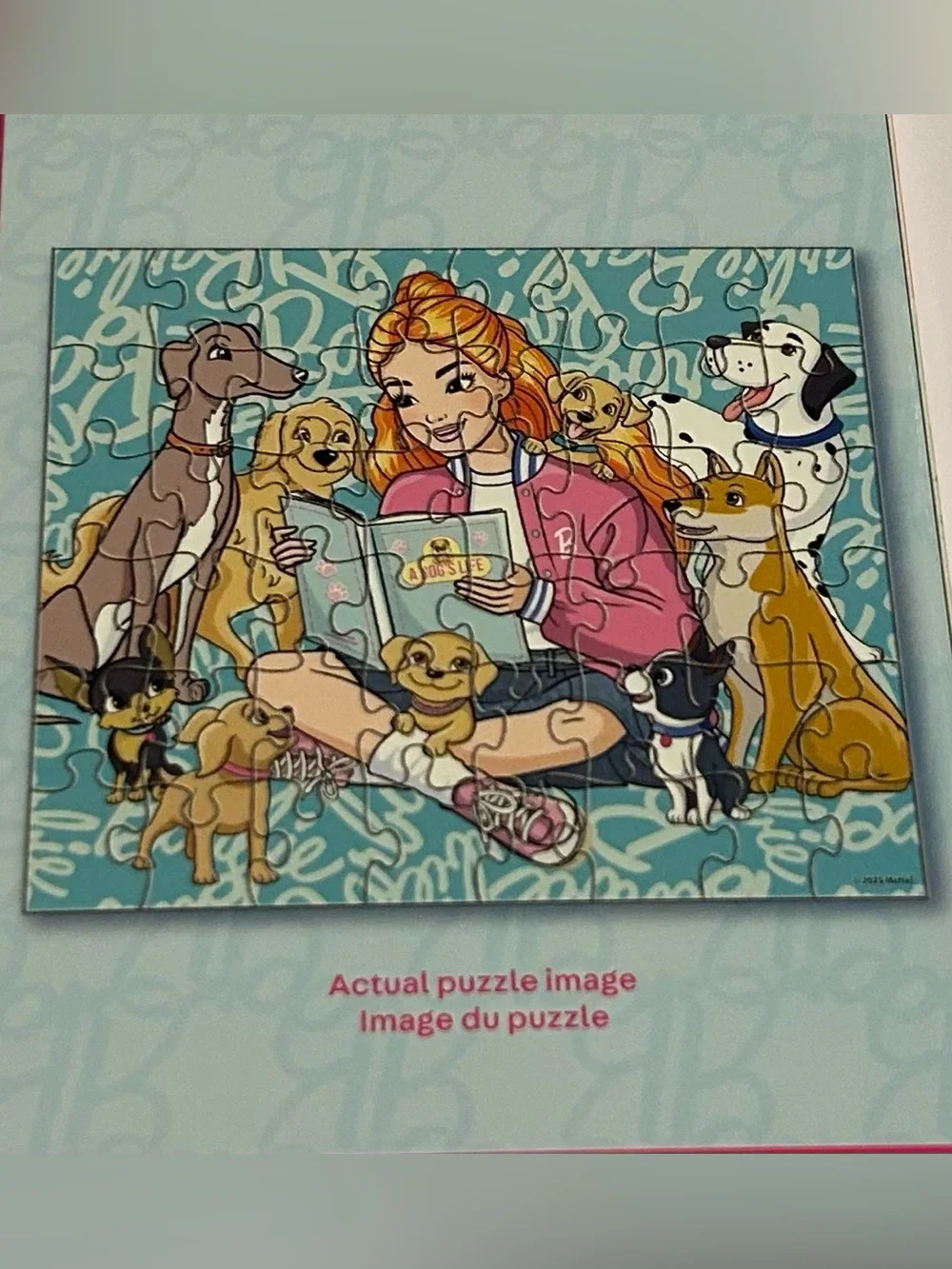 New 2 Barbie Puzzles 48 Pieces  “A Dog’s Life” meets CPCS Rules Mattel Puzzle